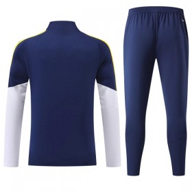 Goedkope Real Madrid Trainings Sweatshirt Kwart-Zip 2026-27 Blauwe