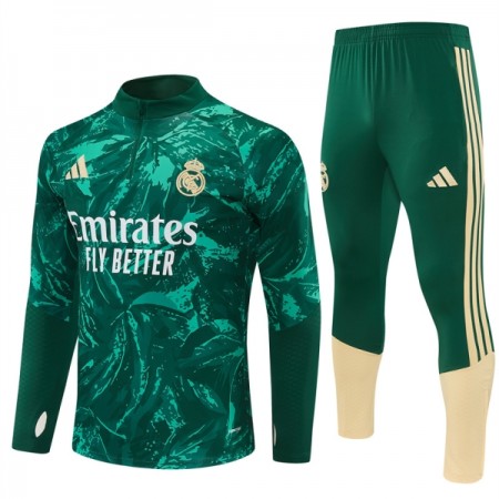 Goedkope Real Madrid Trainings Sweatshirt Kwart-Zip 2026-27 Groene