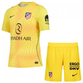 Goedkope Atlético Madrid Doelman Kids Tenue 2026-27 gele