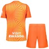 Goedkope Atlético Madrid Doelman Kids Tenue 2026-27 Oranje