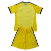 Goedkope Real Madrid Doelman Kids Tenue 2026-27 gele