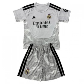 Goedkope Real Madrid Doelman Kids Tenue 2026-27 Grijze