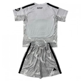 Goedkope Real Madrid Doelman Kids Tenue 2026-27 Grijze