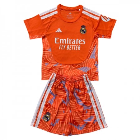 Goedkope Real Madrid Doelman Kids Tenue 2026-27 Oranje Goedkope Real Madrid Doelman Kids Tenue 2026-27 Oranje