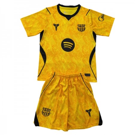 Goedkope FC Barcelona Doelman Kids Uittenue 2026-27 gele