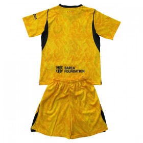 Goedkope FC Barcelona Doelman Kids Uittenue 2026-27 gele